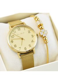 Zegarek Paul Lorens Zestaw damski zegarek ELNINO 11715B2-4D1 + bransoletka #1