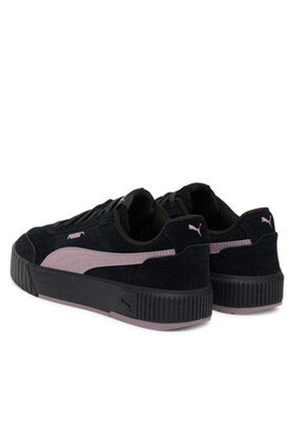 Puma Sneakersy Carina Mia SD 402638 03 Czarny. Kolor: czarny. Materiał: zamsz, skóra
