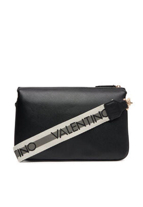 VALENTINO - Valentino Torebka Zero Re VBS7B308 Czarny. Kolor: czarny. Materiał: skórzane