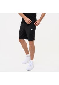 Spodenki fitness męskie Puma Active. Kolor: czarny. Materiał: materiał. Sport: fitness
