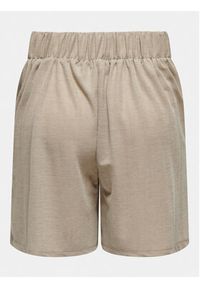 JDY Szorty materiałowe Birdie Geggo 15320995 Beżowy Regular Fit. Kolor: beżowy. Materiał: syntetyk, wiskoza #4