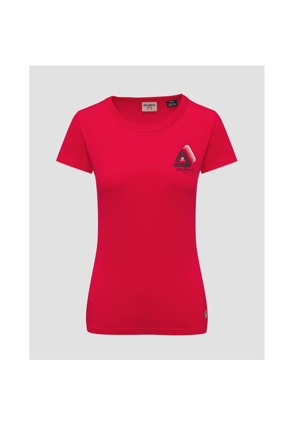 T-shirt damski Dolomite Gard G SS. Kolor: czerwony