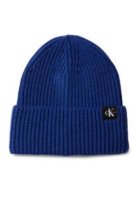 Czapka Calvin Klein Jeans. Kolor: niebieski