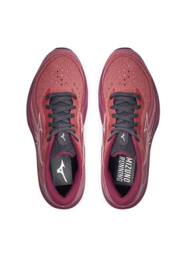 Mizuno Buty do biegania Wave Skyrise 5 J1GD2409 Różowy. Kolor: różowy. Materiał: materiał. Model: Mizuno Wave