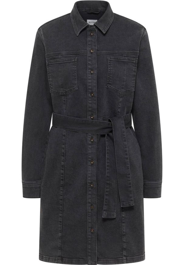 Damska Sukienka Mini Mustang Style Elmira Dress Denim Black 1015588 4000 802. Materiał: denim. Długość: mini