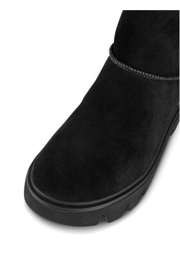 Rieker Revolution Lifestyle Śniegowce W2071-00 Czarny. Kolor: czarny. Materiał: zamsz, skóra