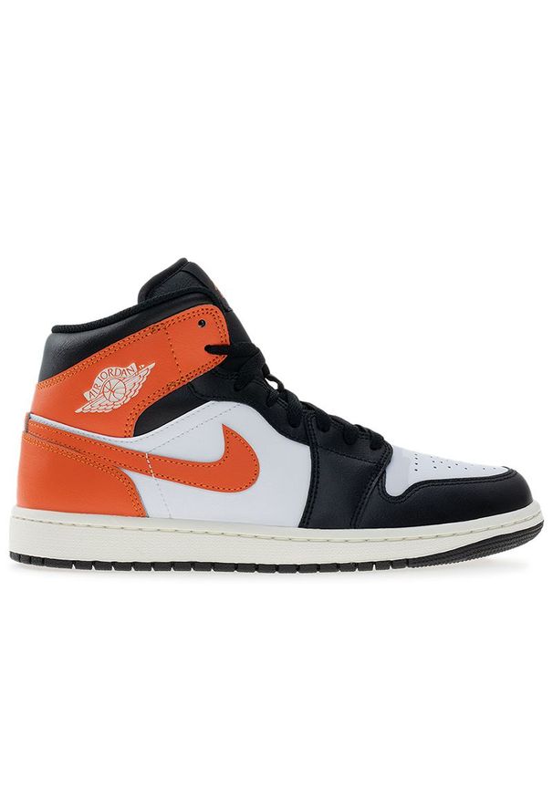 Buty męskie Air Jordan 1 Mid DQ8426-801 - multikolor. Kolor: wielokolorowy. Materiał: materiał, syntetyk, guma, skóra. Szerokość cholewki: normalna