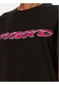 Pinko T-Shirt 103138 A1P7 Czarny Relaxed Fit. Kolor: czarny. Materiał: bawełna #4