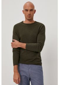 Jack & Jones Sweter męski kolor zielony. Kolor: zielony. Materiał: dzianina. Długość rękawa: raglanowy rękaw #3