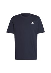 Adidas - Koszulka sportowa męska adidas Essentials. Kolor: niebieski. Sport: piłka nożna