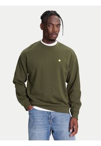 United Colors of Benetton - United Colors Of Benetton Bluza 342ZU1093 Zielony Regular Fit. Kolor: zielony. Materiał: bawełna #1