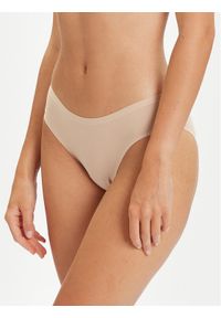 Chantelle Figi klasyczne Soft Stretch C26430 Beżowy. Kolor: beżowy. Materiał: syntetyk