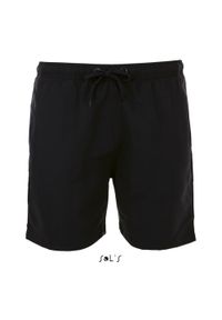 SOL'S - Szorty Sol's Sandy. Kolor: czarny. Długość: krótkie. Sezon: lato #1