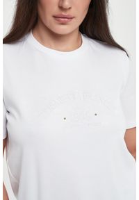 Elisabetta Franchi - T-shirt damski z logo ELISABETTA FRANCHI #4