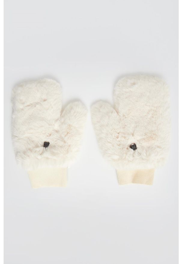 Rękawiczki damskie futrzane DIEGO M. Materiał: futro