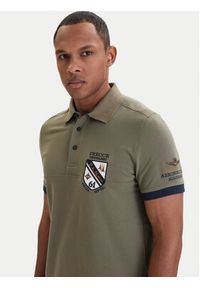 Aeronautica Militare Polo 261PO1915UP00191 Zielony Regular Fit. Typ kołnierza: polo. Kolor: zielony. Materiał: bawełna #5