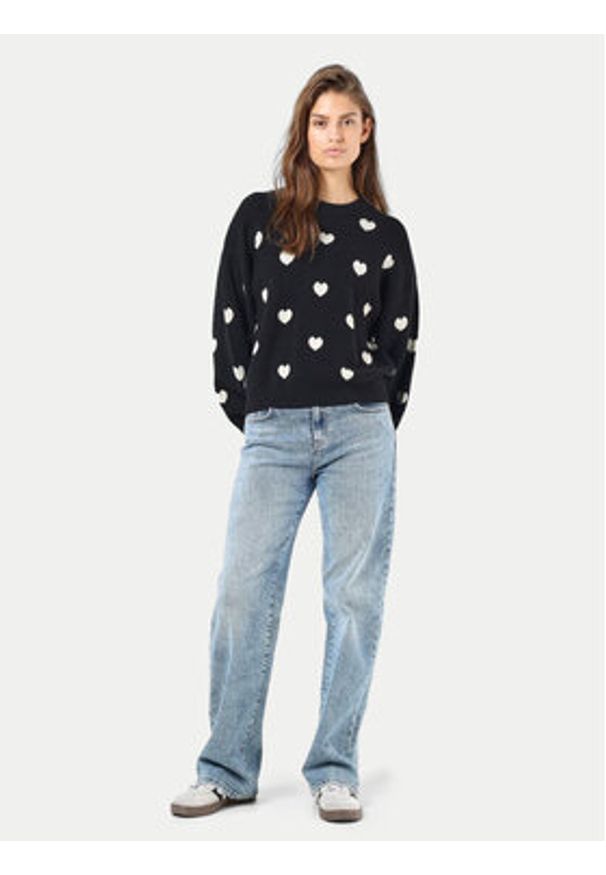 Noisy may - Noisy May Sweter Charlott 27028159 Czarny Regular Fit. Kolor: czarny. Materiał: syntetyk
