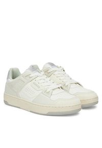 Guess Sneakersy FMJVIN PEL12 Écru. Materiał: skóra #5