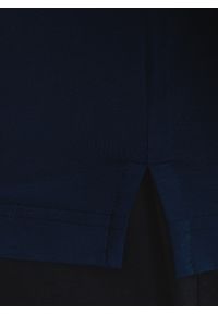 Pako Lorente - PAKO LORENTE – Granatowa koszula z dzianiny. Okazja: na co dzień. Kolor: niebieski, szary. Materiał: dzianina. Długość rękawa: długi rękaw. Długość: długie. Styl: casual #3