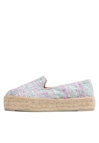 Manebi Espadryle Slippers D T 1.6 D0 Srebrny. Kolor: srebrny. Materiał: materiał #4