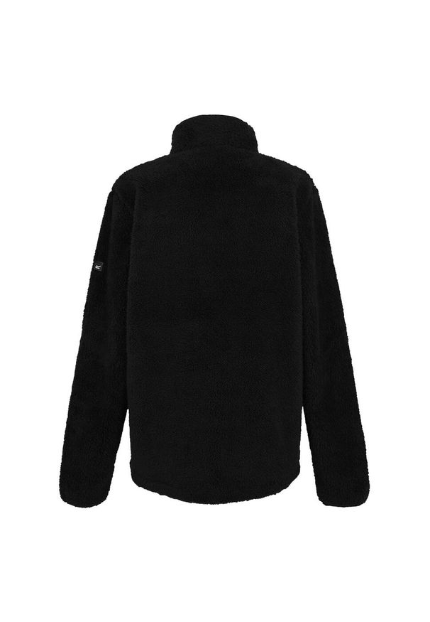 Regatta - Męska Bluza Polarowa Midoor Fluffy Fleece Jacket. Kolor: czarny. Materiał: polar. Sezon: zima. Sport: turystyka piesza