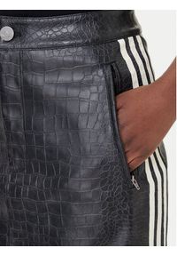 Adidas - adidas Spódnica z imitacji skóry Pleather KE5034 Czarny Regular Fit. Kolor: czarny. Materiał: skóra #3