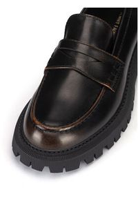 Jenny Fairy Loafersy HY13027-17 Brązowy. Kolor: brązowy. Materiał: skóra #7