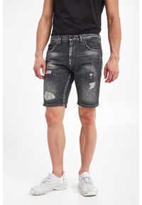 Philipp Plein - Spodenki jeansowe PHILIPP PLEIN. Materiał: jeans