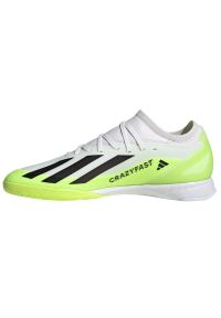 Adidas - Buty piłkarskie adidas X Crazyfast.3 In M ID9340 białe białe. Zapięcie: sznurówki. Kolor: biały. Materiał: guma, syntetyk. Sport: piłka nożna #2