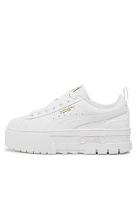 Puma Sneakersy Mayze Lth Jr 384527 Biały. Kolor: biały. Materiał: skóra