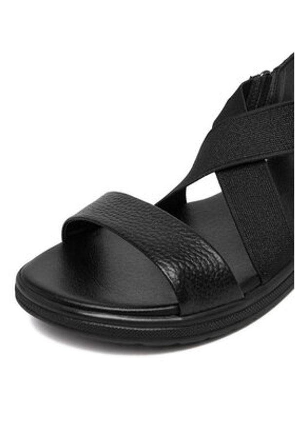 Lasocki Sandały CEO-WI23-MALTA-01 Czarny. Kolor: czarny. Materiał: skóra