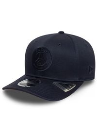 PSG - New Era czapka z daszkiem Cap Paris Saint-Germain granatowa. Kolor: niebieski