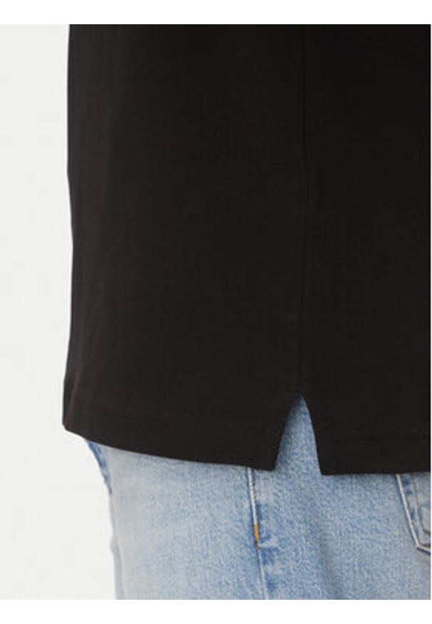 Tommy Jeans Polo Linear DM0DM20914 Czarny Regular Fit. Typ kołnierza: polo. Kolor: czarny. Materiał: bawełna