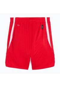 Puma - Spodenki koszykarskie męskie PUMA teamJAWS Starter. Kolor: czerwony. Sport: koszykówka