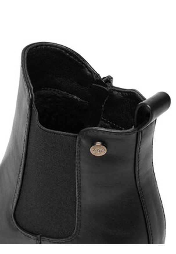 DeeZee Botki HX22069A-3 Czarny. Kolor: czarny. Materiał: materiał, syntetyk