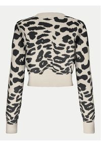 only - ONLY Sweter Lima 15339828 Beżowy Cropped Fit. Kolor: beżowy. Materiał: syntetyk