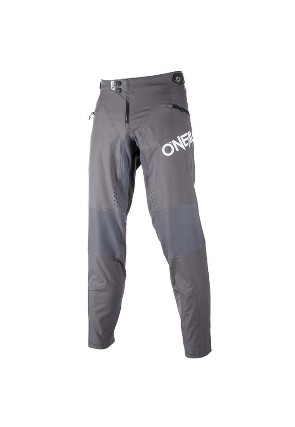 O'NEAL - Spodnie rowerowe mtb dh O'neal Legacy V.22 gray. Kolor: szary, wielokolorowy, biały. Sport: kolarstwo