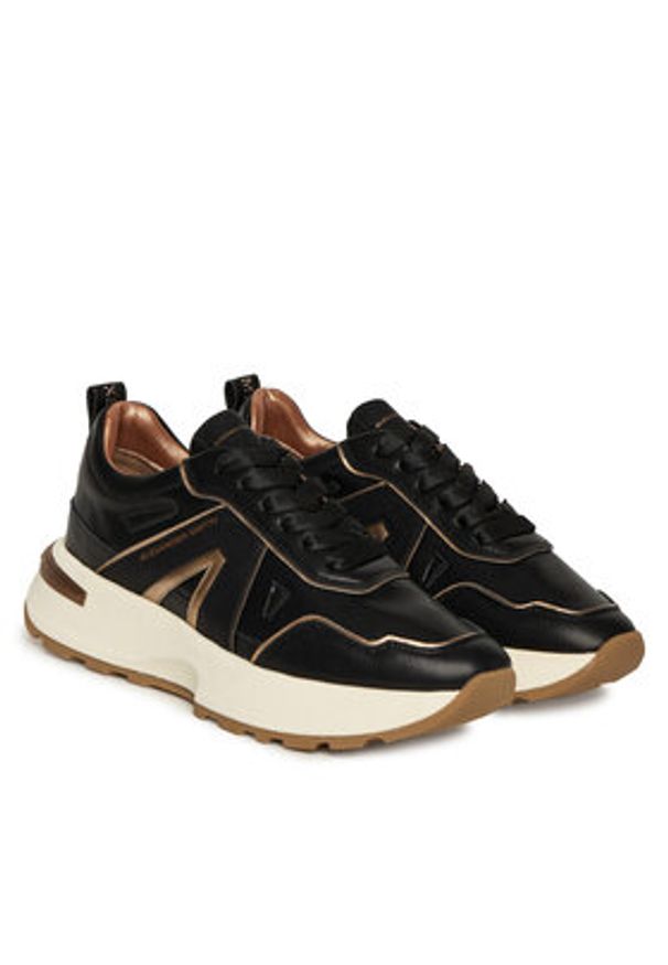 Alexander Smith Sneakersy Liverpool ASBCLPW-2174-BLK Czarny. Kolor: czarny. Materiał: skóra