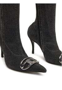 Diesel Kozaki D-Venus Kb D Y03366 P6901 T8013 Czarny. Kolor: czarny. Materiał: materiał #3