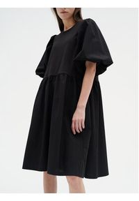 InWear Sukienka codzienna Kisumeiw 30108509 Czarny Loose Fit. Okazja: na co dzień. Kolor: czarny. Materiał: bawełna. Typ sukienki: proste. Styl: casual