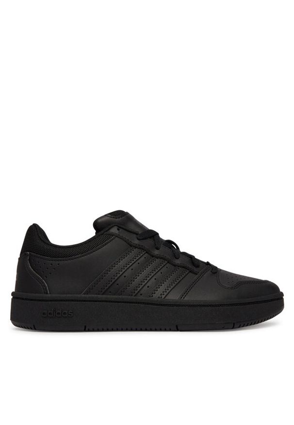 Adidas - adidas Sneakersy Hoops Classic J KH8914 Czarny. Kolor: czarny. Materiał: skóra
