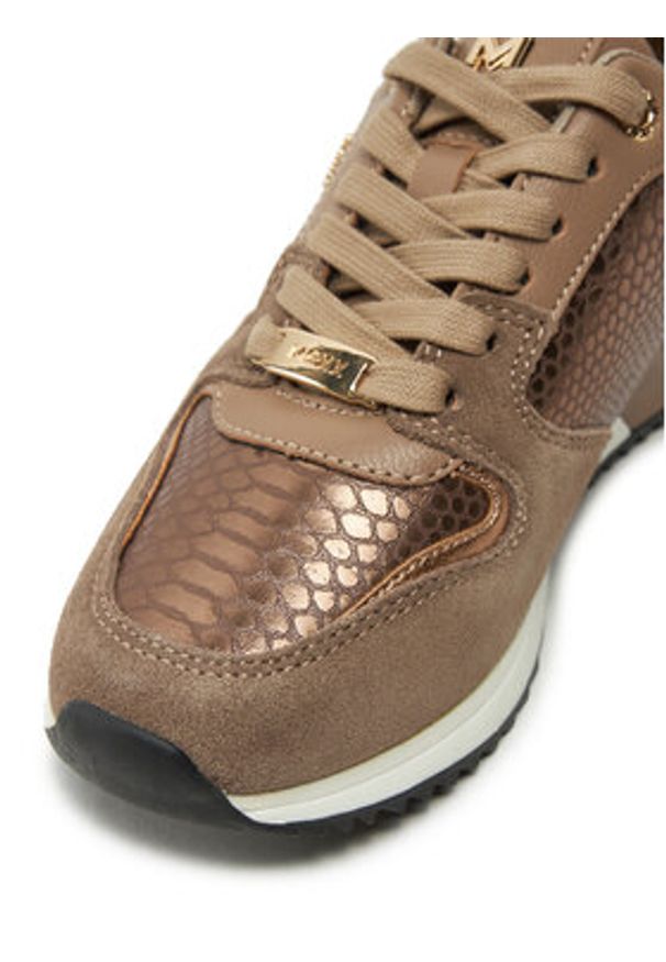 MEXX Sneakersy MI001008343W Beżowy. Kolor: beżowy. Materiał: skóra, zamsz