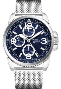 Zegarek Pierre Ricaud Zegarek męski Pierre Ricaud P60026.5155QF-SET srebrny. Kolor: srebrny #1