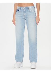 Tommy Jeans Jeansy Sophie DW0DW16092 Niebieski Straight Fit. Kolor: niebieski #1