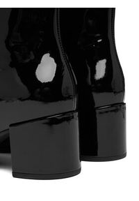 HÖGL Botki 0-184104-01000 Czarny. Kolor: czarny. Materiał: skóra, lakier #5