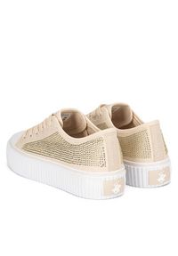 Beverly Hills Polo Club Trampki BHPC058W Beżowy. Kolor: beżowy. Materiał: materiał #4