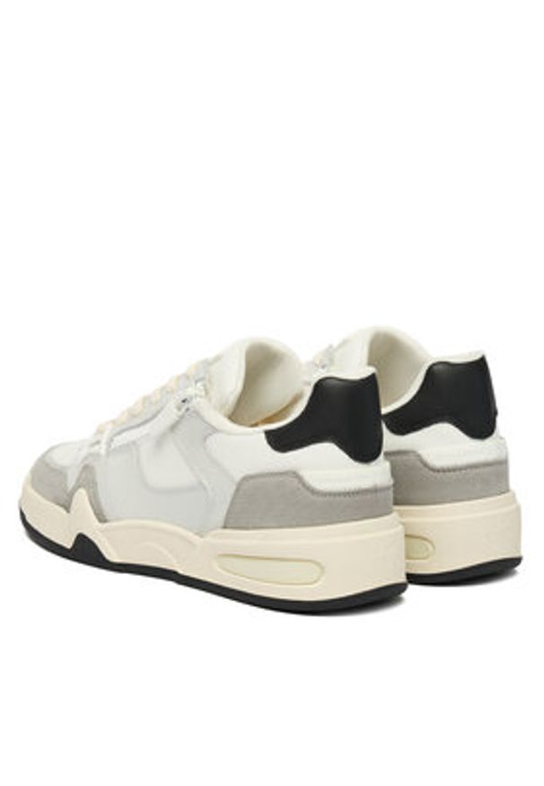 Giuseppe Zanotti Sneakersy RU50014/001 Biały. Kolor: biały. Materiał: skóra