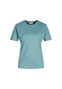 Koszulka damska JJXX Catherine Slim Time Noos. Kolor: niebieski #1