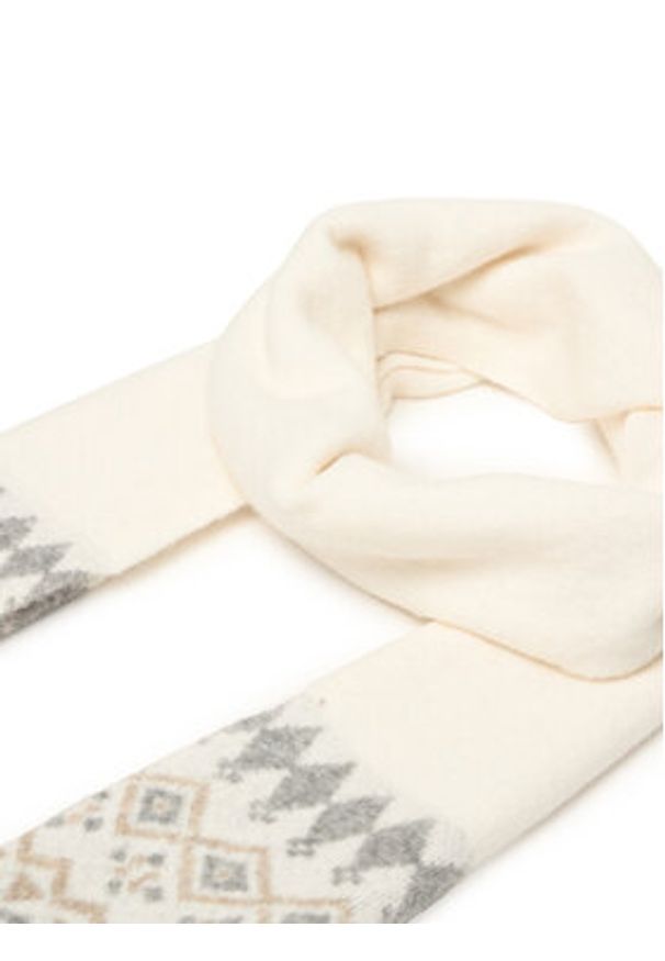 Guess Zestaw Szalik i Czapka M4PZ60 Z3LQ0 Écru. Kolor: kremowy. Materiał: materiał