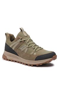 Clarks Półbuty ATLTrekRun Gtx GORE-TEX 261726947 Khaki. Kolor: brązowy. Materiał: materiał